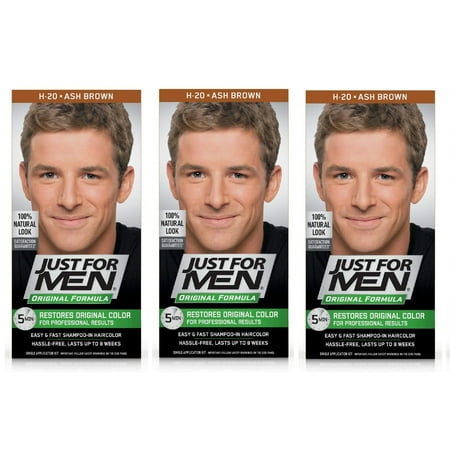 Just For Men Original Formula Restores Original Color H20 Ash