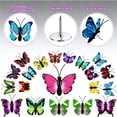 thumbnail image 4 of 50 Pcs Butterfly Push Pins,Beautiful Bulletin Board Pins,Decorative Butterfly Thumbtacks for Bulletin Board,Colorful Cute Pushpins for Photo Wall,Gorgeous Pattern Decorations (Multi-Color), 4 of 6