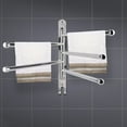 thumbnail image 4 of Toallero giratorio NikouMX de acero inoxidable para montaje en pared, Diseño Fácil de usar, 304, 4 of 8
