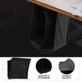 thumbnail image 3 of unbranded Almacenador Bajo Escritorio Negro Resistente Para Archivos Y Materiales En Oficina En Casa, 3 of 7