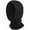 Black, variant on Winter Hats For Men Women Soft Warm Knit Hat Ski Stocking Collar Cap Flannel Hat for Women