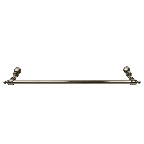 CRL C0L24PN Polished Nickel 24" Colonial Style Single-Sided Towel Bar