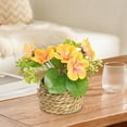thumbnail image 5 of Deeceymbur Artificial Plants Flower Pot for Home Desktop Decor Living Room Dining Table Spring Summer Centerpiece Festive Easter Theme, 5 of 8