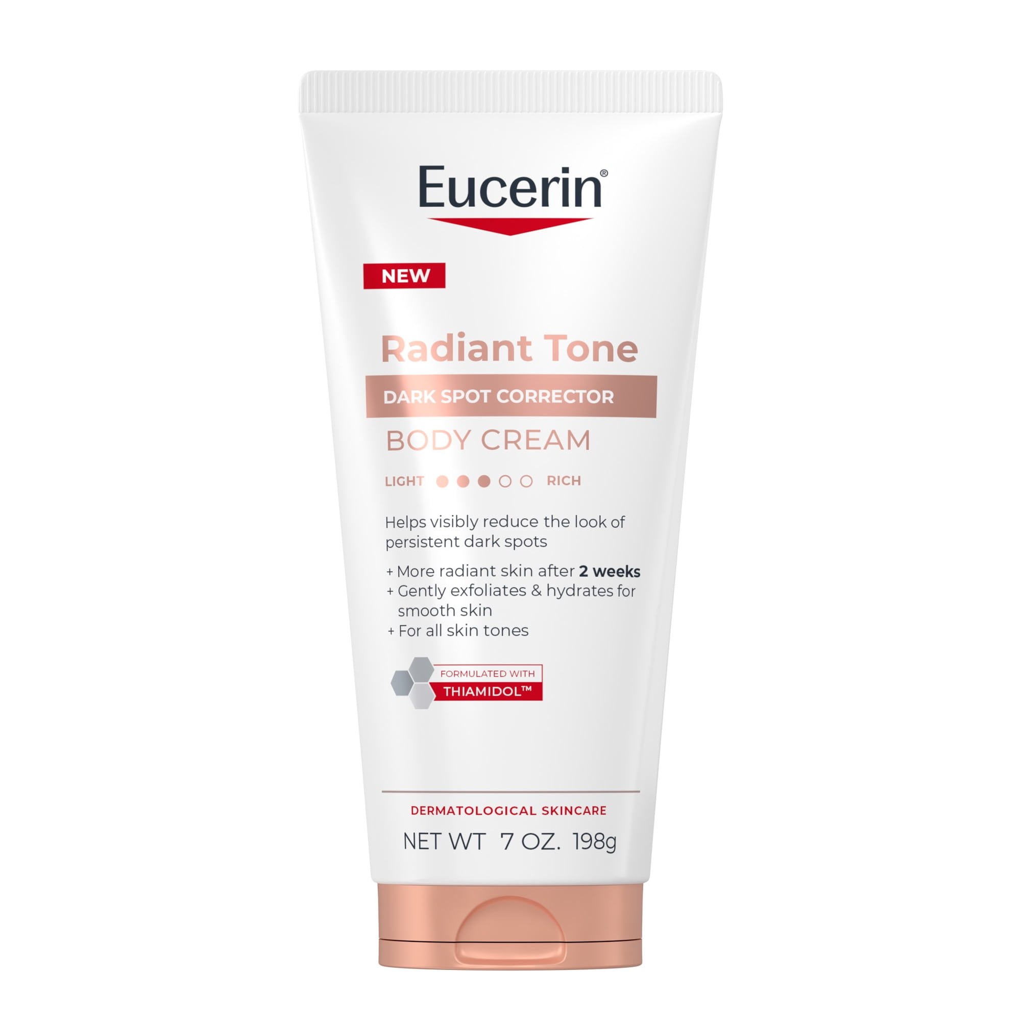 Eucerin Radiant Tone Dark Spot Corrector Body Cream, 7 oz Tube