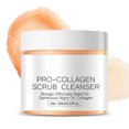 thumbnail image 1 of Exfoliante corporal, exfoliante corporal, limpiador exfoliante con colágeno pro, hidratante, fijador de la humedad, reafirmante, limpieza facial, exfoliación y peeling, exfoliante facial 3 en 1 con co, 1 of 5