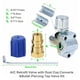 thumbnail image 4 of Bullet Piercing Tap Valve Line Tap Kits Cobre Acero para R134A GPV14 GPV31 GPV38, 4 of 4