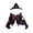 typeD, variant on Autumn Halloween Pet Wizard Cloak With Matching Hat Cute Seasonal Outfit For Small Cats And Mini Dogs Ghost Pumpkin Pattern Pet Party Decor