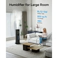 thumbnail image 3 of Humidifiers for Room Bedroom, 2.1Gal/8L Humidifiers for Home, Large Room, Top Fill Whole House Cool Mist for Plants Baby(Black), 3 of 8