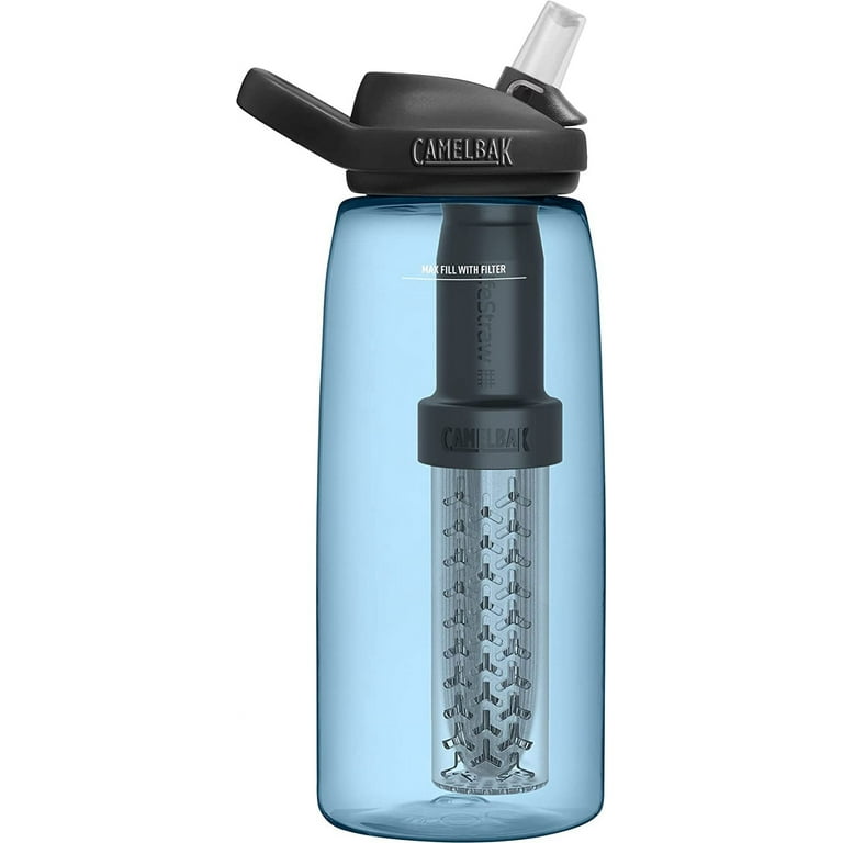 Camelbak 32oz Eddy+ Vacuum Insulated Stainless Steel Water Bottle Filtered  By Life Straw - White : Target
