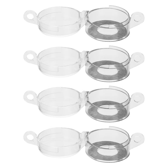 OUNONA  4 Pcs Baby Safety Oven Crack Guard for Counter Button Cover Signal Cap Shield