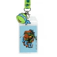 thumbnail image 3 of Teenage Mutant Ninja Turtles Character Design ID Badge Holder Lanyard With 2" Rubber Charm, 3 of 7