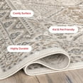 thumbnail image 5 of nuLOOM Becca Traditional Tiled Area Rug, 8', Square, Becca Beige, 5 of 14