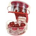 thumbnail image 1 of Kitchen Gadget Stainless Steel Zigzag Blades Cherry Pitter - 6 Cherries, 1 of 7