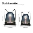 thumbnail image 4 of Kdxio Peggy's Cove Lighthouse Print Drawstring Backpack Bag,Waterproof Draw String Back Sack, Gym Drawstring Bags Swim Bag For Unisex, 4 of 9