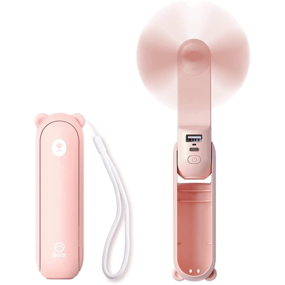 Rechargeable Compact Folding Fan