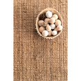 thumbnail image 4 of nuLOOM Ashli Solid Jute Rug, 2`6" X 8`, Natural, 4 of 5