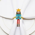 thumbnail image 1 of unbranded 4Ud Para Servilletas De Metal Con De Multicolor Para Navideña En Hotel, 1 of 7