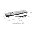 thumbnail image 3 of LNGOOR Large Print Keyboard for Seniors & Visually Impaired - USB Wired Big Key Keyboard with Spill-Resistant Design  107 Keys Ergonomic ABS Keyboard for Easy Typing & Computer Use, 3 of 7