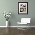thumbnail image 3 of Trademark Fine Art 'Bath Time Pups' Canvas Art by Jenny Newland, White Matte, Wood Frame, 3 of 4