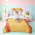 thumbnail image 2 of meiyoeat Abstract Ice Cream Baseball Twin Duvet Cover For Boys,Kids Ball Games Theme Twin Bedding,Reversible,2 Pieces(No Comforter), 2 of 6