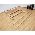thumbnail image 4 of Base Para Cama Matrimonial Tradicional Desarmable Madera de Pino Cera Transparente Muebles GM, 4 of 4