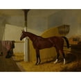 thumbnail image 3 of John Frederick Herring Snr. 18x15 Black Modern Framed Museum Art Print Titled - Colonel Peel's Orlando in a Stable (1844), 3 of 5
