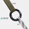 thumbnail image 4 of Anillo de Descenso Grande Negro GM CLIMBING 25kN para Escalada, Arborismo, Rescate, Slackline y Hamaca 2 Unidades, 4 of 8