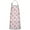 White Cow Milk, variant on Pink Cow Milk Strawberry Pattern Apron-Garden Aprons for Women with Pockets-Cotton Linen Waterproof Kitchen Cooking Gardening Aprons Adjustable for Kitchen,Cooking,BBQ and Salon 33x27 Inch