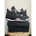 thumbnail image 1 of Ni - ke Size 8 / 9.5 Women - Jordan 4 Retro Bred Golf *BRAND NEW*, 1 of 5