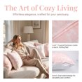 thumbnail image 2 of REGALWOVEN 1 Pc Vintage Embroidered Floral Throw Pillow Covers Cushion Cases for Elegant Home Decor and Cozy Living Room Aesthetic Pink 18 x 18 Inch, 2 of 6