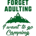 thumbnail image 3 of CafePress - Forget Adulting Camping Long Sleeve T Shirt - Unisex Cotton Long Sleeve T-Shirt, 3 of 4