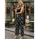 thumbnail image 4 of Pants Mujer Corte Ancho Unitalla Diseño Moderno y Fresco para Verano, 4 of 5