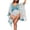 Sky Blue, variant on Inleife Womens Swimsuits Cover Up Women's Swimsuit Swimsuit Bikini Lace Up Swimsuit Long Skirt Chiffon Two-Piece Set