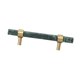thumbnail image 4 of Tiradores de mármol para armarios, tiradores robustos y elegantes para cajoneras de baño, armarios, muebles de cocina y cómodas. Verde de 35x140 mm, 4 of 8