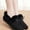 Black, variant on Women's Cozy Cotton Slippers for Indoor & Outdoor - House Shoes