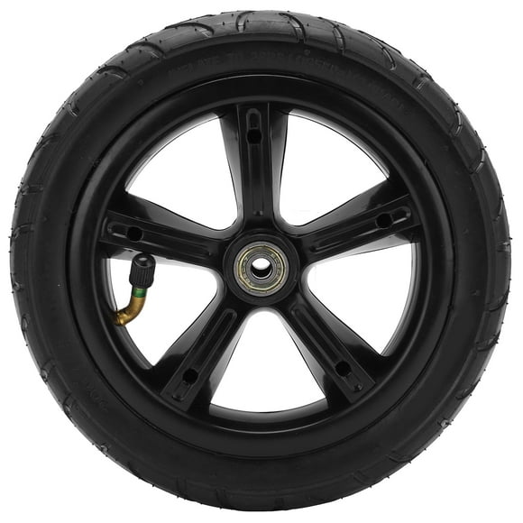 8 Inch Pneumatic Wheel, Shock Absorption 8 Inch 200x45 Wheel Rim and Tires Set Wear Resistant Anti Slip Universal  for Electric Scooter