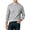 Gray, variant on Kezqiaxn Casual Shirts for Men Fashion Knitted Long Sleeve Crew Neck Pullover Tops Plus Size Shirt Mens Clothes
