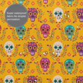 thumbnail image 6 of XMXT Waterproof Shower Curtain Liner with Iron Hooks, Mexican Skull Decoration Shower Curtains for Bathroom Decor Accessories, 72 x 72 inches, 6 of 8