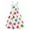 White, variant on Girls Cute Summer Dresses Floral Print Sleeveless A-Line Dresses Girls Beach Dresses Girls Dress Size 9-10 Years