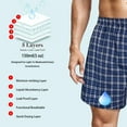 thumbnail image 4 of WAXJJDW Incontinence Underwear for Men, Washable Urinary Incontinence Boxer with Front Fly Regular Absorbency Mens Leak Proof Underwear for Overnight Bladder Control Underwear, 4 of 5