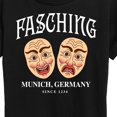 thumbnail image 3 of Instant Message - Fasching Masks  - Women's Short Sleeve Graphic T-Shirt, 3 of 6