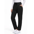 thumbnail image 3 of Fantaslook Women Joggers Pants High Waisted Drawstring Tapered Sweatpants Pleated Workout Lounge Pants with Pockets, 3 of 8