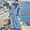 🔥 Blue, variant on Sentmoon Hawaiian Dresses for Women Plus Size Dress Summer 2026 Striped Print Short Sleeve Regular Fit Tshirt Dress for Date Night and Dinner S-3XL