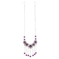 thumbnail image 2 of Cadena para Frente Cabeza Accesorios de Adorno de cabellero para Mujer Elegante Púrpura Hugo joyería de la frente para las mujeres, 2 of 8