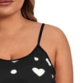 thumbnail image 6 of CQXIDFH Pj Sets for Woman Plus Size Sleeveless Tank and Shorts Pajama Set 2 Piece Soft Nightwear Casual Lounge Home Wear, 6 of 9