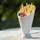 5xSnack Cone Stand + Dip Holder for French Chips Finger Food Sauce Vegetable Vegetable - image 5 of 8