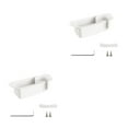 thumbnail image 4 of maskred Boîte de Rangement Pratique Solution de Stockage Durable et Difficile à Tomber Blanc 2Set, 4 of 6