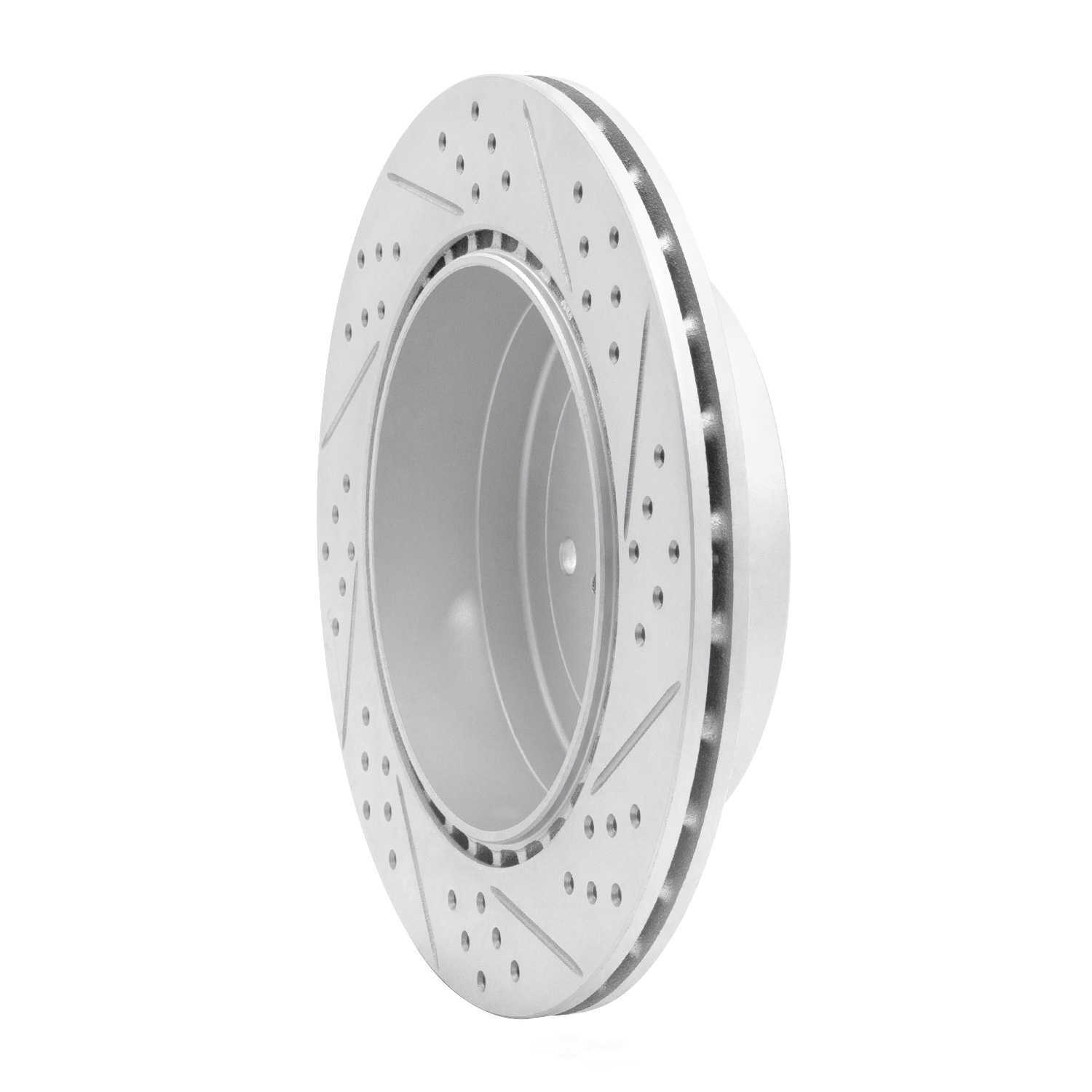 Dynamic Friction Company 830-13017L DFC Geoperformance Rotor - Drilled and Slotted