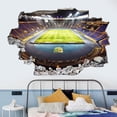 thumbnail image 1 of Adhesivos de pared 3D con diseño de estadio de fútbol americano, 40 x 60 cm, PVC, 1 of 3