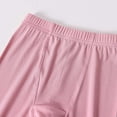 thumbnail image 6 of MGDXOX Girls Modal Knee Length Shorts Elastic Waist Soft Stretchy Breathable Safety Shorts for Under Dresses Sports and Daily Wear Pink 3 Years, 6 of 7